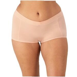 Maidenform Everyday Luxe Mid Rise Stretch Micro No Pinch Waistband Boyshort SZ L